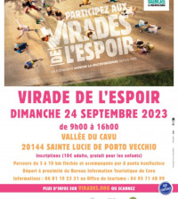 Affiche de l'opération « Les Virades de l'Espoir » du Dimanche 24 septembre 2023